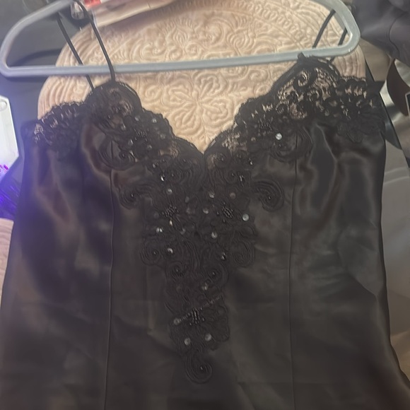 Etienne Vintage Black sexy sequins Nighty Med never worn - Picture 15 of 15